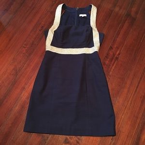 Lilly Pulitzer Navy & Gold dress!